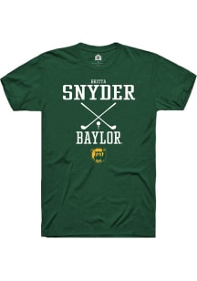 Britta Snyder  Baylor Bears Green Rally NIL Sport Icon Short Sleeve T Shirt