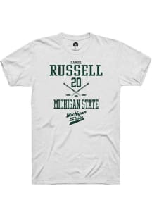 Daniel Russell White Michigan State Spartans NIL Sport Icon Short Sleeve T Shirt