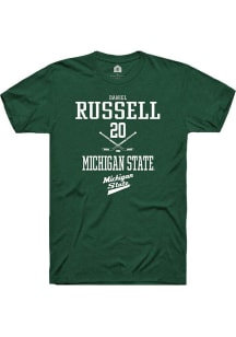 Daniel Russell Green Michigan State Spartans NIL Sport Icon Short Sleeve T Shirt