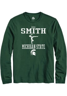 Nikki Smith  Michigan State Spartans Green Rally NIL Sport Icon Long Sleeve T Shirt