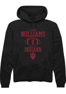 Keshawn Williams Rally Mens Black Indiana Hoosiers NIL Sport Icon Hooded Sweatshirt