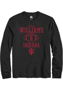Keshawn Williams  Indiana Hoosiers Black Rally NIL Sport Icon Long Sleeve T Shirt
