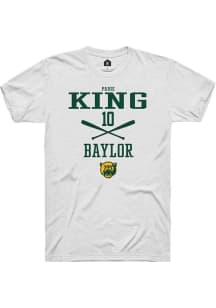Paige King  Baylor Bears White Rally NIL Sport Icon Short Sleeve T Shirt