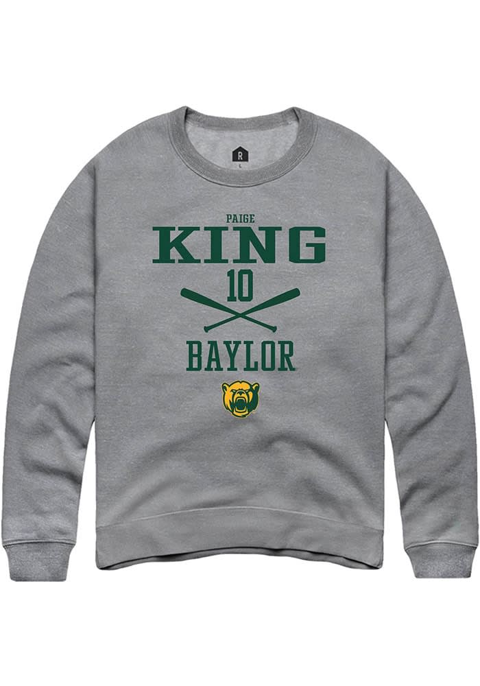 Champion Baylor Bears Mens Grey Arch Mascot Long Sleeve Hoodie