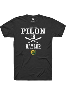 Presleigh Pilon  Baylor Bears Black Rally NIL Sport Icon Short Sleeve T Shirt
