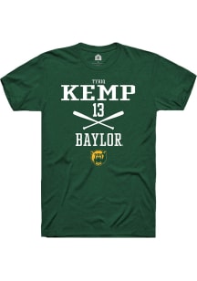 Tyriq Kemp  Baylor Bears Green Rally NIL Sport Icon Short Sleeve T Shirt
