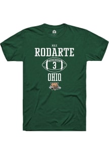 Max Rodarte  Ohio Bobcats Green Rally NIL Sport Icon Short Sleeve T Shirt