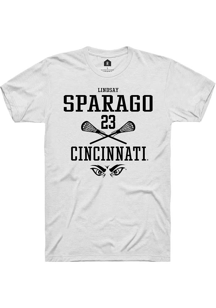 Lindsay Sparago Cincinnati Bearcats Rally NIL Sport Icon Short Sleeve T Shirt