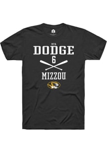 Mya Dodge  Missouri Tigers Black Rally NIL Sport Icon Short Sleeve T Shirt