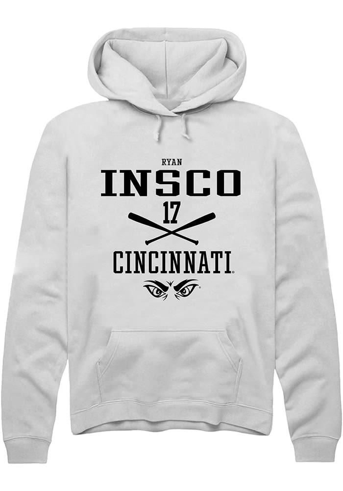 Ryan Insco Rally Cincinnati Bearcats Mens NIL Sport Icon Long Sleeve Hoodie