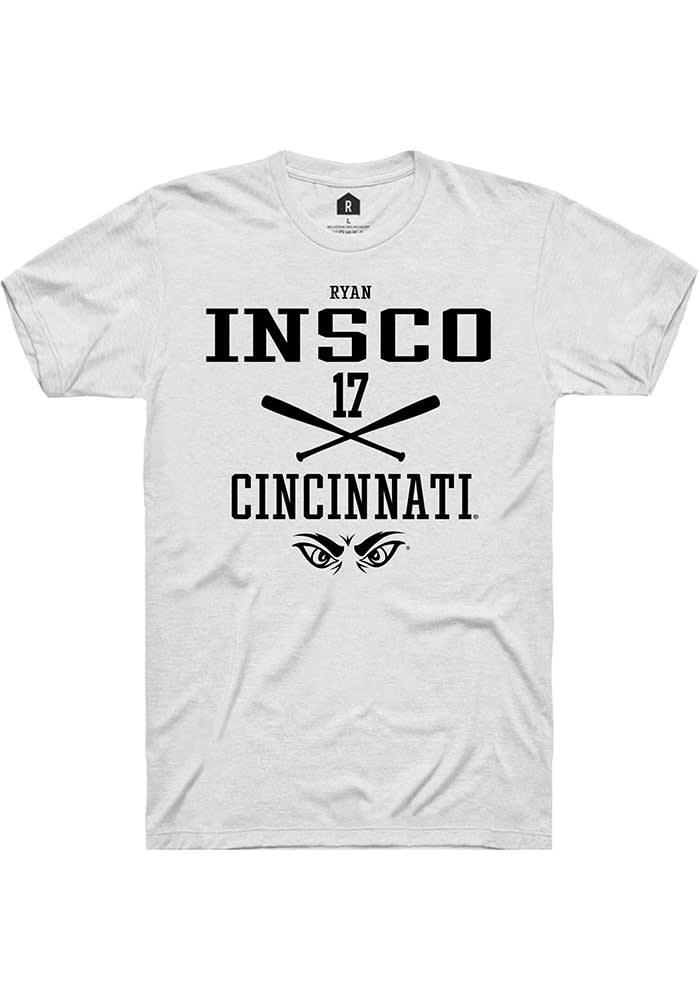 Ryan Insco Cincinnati Bearcats Rally NIL Sport Icon Short Sleeve T Shirt