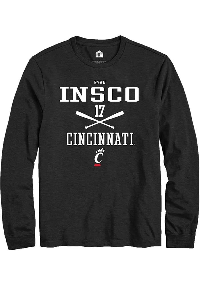 Ryan Insco Cincinnati Bearcats Rally NIL Sport Icon Long Sleeve T Shirt