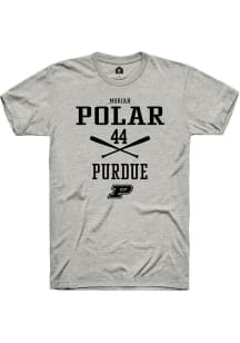 Moriah Polar Ash Purdue Boilermakers NIL Sport Icon Short Sleeve T Shirt