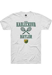 Miska Kadleckova  Baylor Bears White Rally NIL Sport Icon Short Sleeve T Shirt