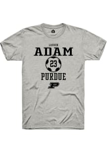 Lauren Adam Ash Purdue Boilermakers NIL Sport Icon Short Sleeve T Shirt