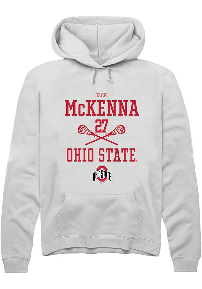 Jack McKenna Rally Ohio State Buckeyes Mens NIL Sport Icon Long Sleeve Hoodie