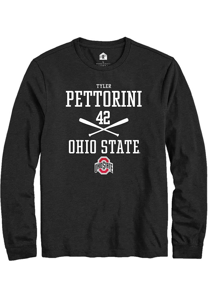 Tyler Pettorini Ohio State Buckeyes Rally NIL Sport Icon Long Sleeve T Shirt