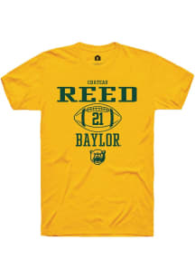 Chateau Reed  Baylor Bears Gold Rally NIL Sport Icon Short Sleeve T Shirt