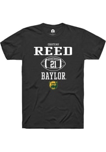 Chateau Reed  Baylor Bears Black Rally NIL Sport Icon Short Sleeve T Shirt