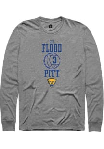 Cat Flood Rally Mens Graphite Pitt Panthers NIL Sport Icon Tee