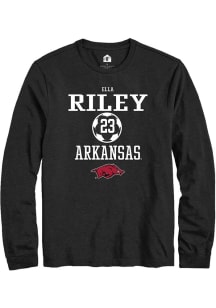 Ella Riley  Arkansas Razorbacks Black Rally NIL Sport Icon Long Sleeve T Shirt