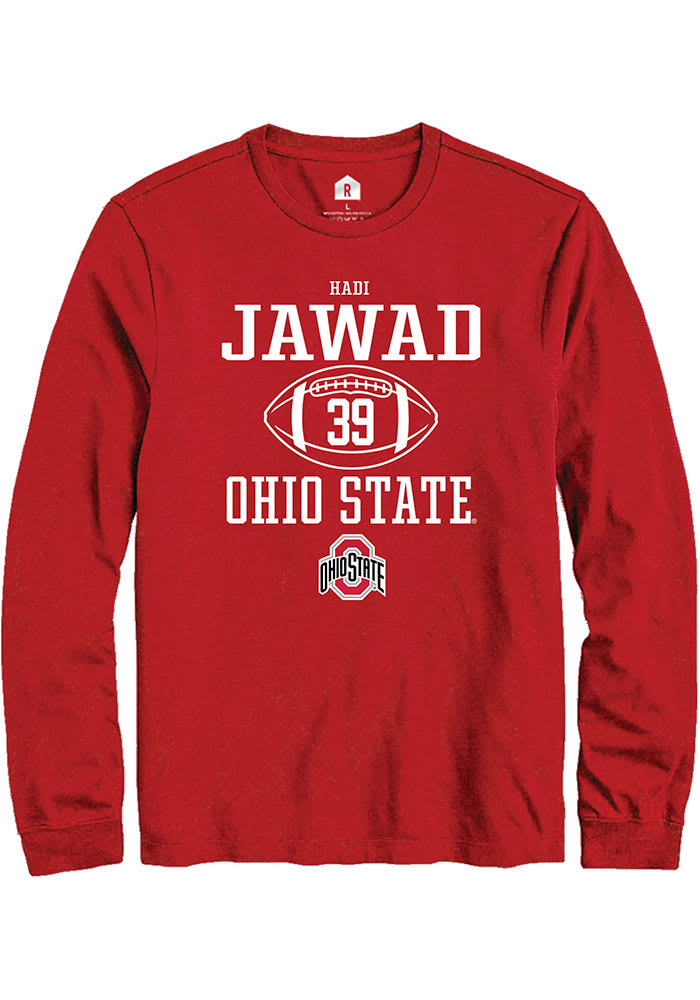 Hadi Jawad Ohio State Buckeyes Rally NIL Sport Icon Long Sleeve T Shirt