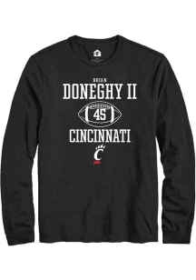 Brian Doneghy II  Cincinnati Bearcats Black Rally NIL Sport Icon Long Sleeve T Shirt