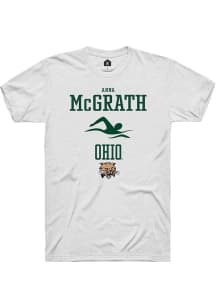 Anna McGrath  Ohio Bobcats White Rally NIL Sport Icon Short Sleeve T Shirt