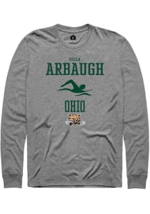 Bella Arbaugh  Ohio Bobcats Graphite Rally NIL Sport Icon Long Sleeve T Shirt