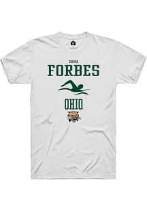 Emma Forbes  Ohio Bobcats White Rally NIL Sport Icon Short Sleeve T Shirt