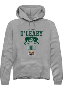 Malachi O'Leary  Rally Ohio Bobcats Mens Graphite NIL Sport Icon Long Sleeve Hoodie