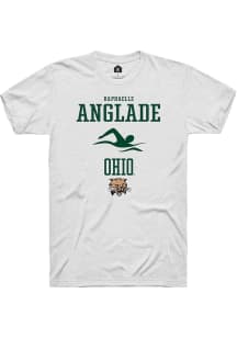 Raphaelle Anglade  Ohio Bobcats White Rally NIL Sport Icon Short Sleeve T Shirt