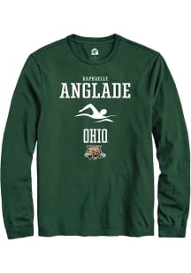 Raphaelle Anglade  Ohio Bobcats Green Rally NIL Sport Icon Long Sleeve T Shirt