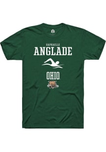 Raphaelle Anglade  Ohio Bobcats Green Rally NIL Sport Icon Short Sleeve T Shirt