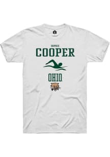 Sophie Cooper  Ohio Bobcats White Rally NIL Sport Icon Short Sleeve T Shirt