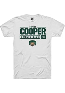 Sophie Cooper  Ohio Bobcats White Rally NIL Stacked Box Short Sleeve T Shirt