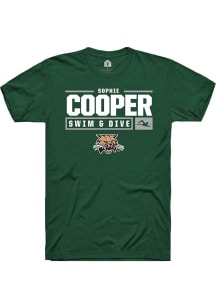 Sophie Cooper  Ohio Bobcats Green Rally NIL Stacked Box Short Sleeve T Shirt