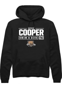 Sophie Cooper  Rally Ohio Bobcats Mens Black NIL Stacked Box Long Sleeve Hoodie