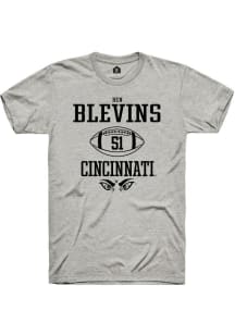 Ben Blevins Ash Cincinnati Bearcats NIL Sport Icon Short Sleeve T Shirt