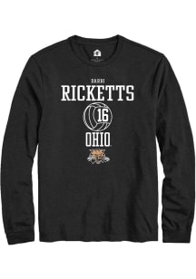 Darbi Ricketts  Ohio Bobcats Black Rally NIL Sport Icon Long Sleeve T Shirt