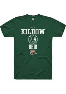 Torre Kildow  Ohio Bobcats Green Rally NIL Sport Icon Short Sleeve T Shirt