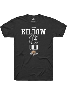 Torre Kildow  Ohio Bobcats Black Rally NIL Sport Icon Short Sleeve T Shirt