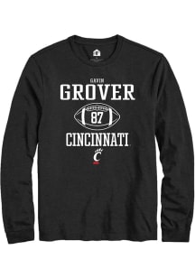 Gavin Grover  Cincinnati Bearcats Black Rally NIL Sport Icon Long Sleeve T Shirt