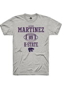 Zayden Martinez Ash K-State Wildcats NIL Sport Icon Short Sleeve T Shirt