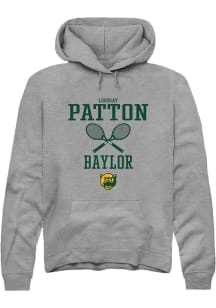 Lindsay Patton  Rally Baylor Bears Mens Graphite NIL Sport Icon Long Sleeve Hoodie