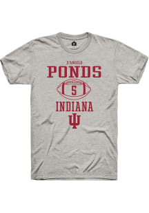 D’Angelo Ponds Ash Indiana Hoosiers NIL Sport Icon Short Sleeve T Shirt