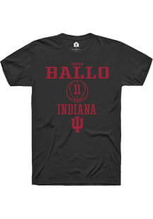 Oumar Ballo Black Indiana Hoosiers NIL Sport Icon Short Sleeve T Shirt