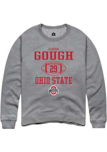 Glorien Gough  Rally Ohio State Buckeyes Mens Graphite NIL Sport Icon Long Sleeve Crew Sweatshir..