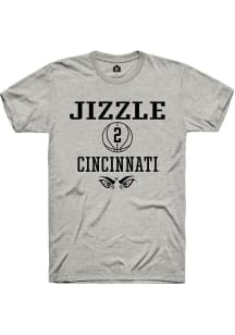 Jizzle James Ash Cincinnati Bearcats NIL Sport Icon Basketball Short Sleeve T Shirt