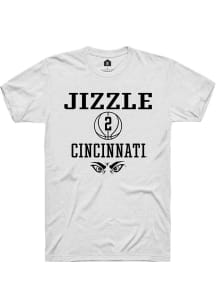 Jizzle James White Cincinnati Bearcats NIL Sport Icon Short Sleeve T Shirt